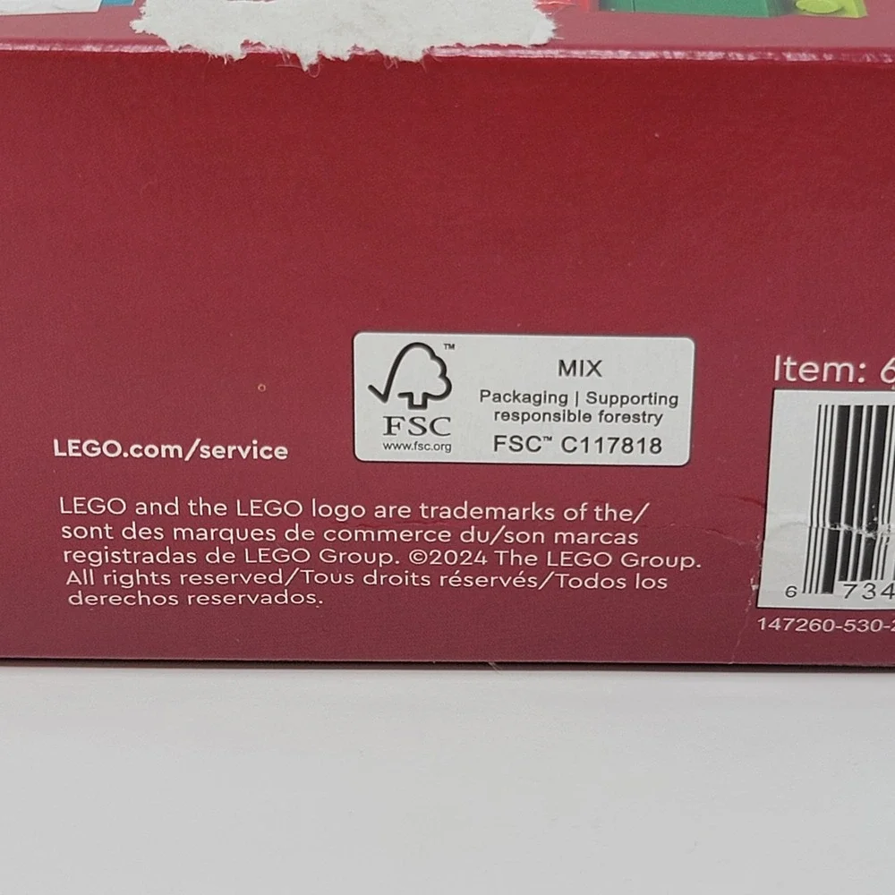 LEGO 40744 Christmas Ornament Selection 153pcs Building Toy - New Sealed